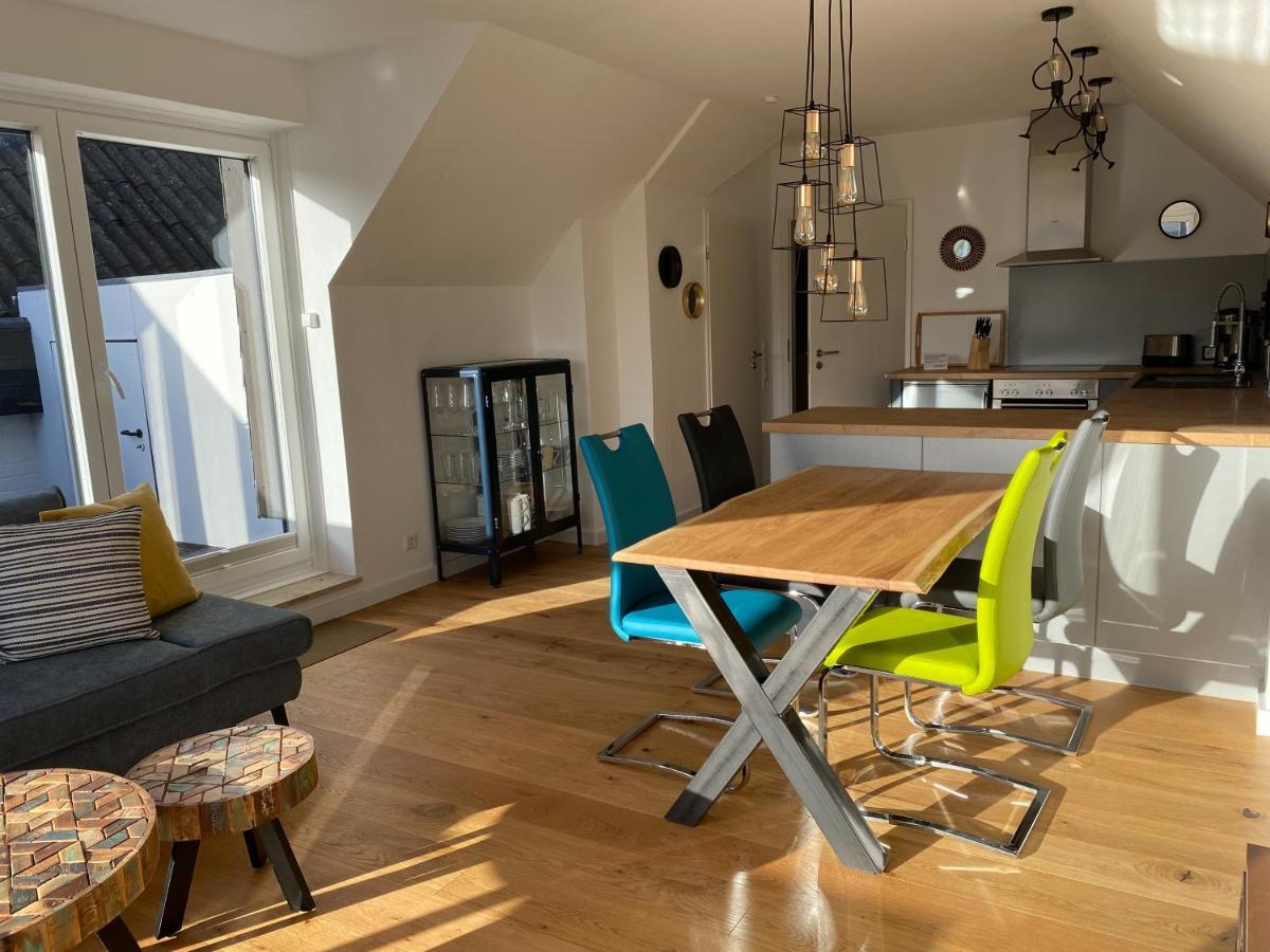 Beach House II - Penthousewohnung In Bestlage Mit Sonniger Dachterrasse Und Top Meerblick Harrislee Εξωτερικό φωτογραφία