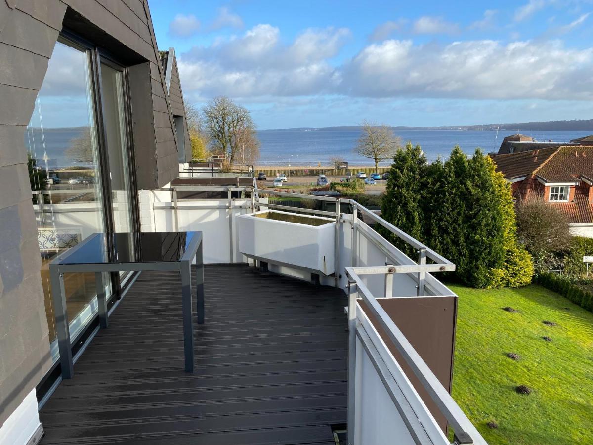 Beach House II - Penthousewohnung In Bestlage Mit Sonniger Dachterrasse Und Top Meerblick Harrislee Εξωτερικό φωτογραφία