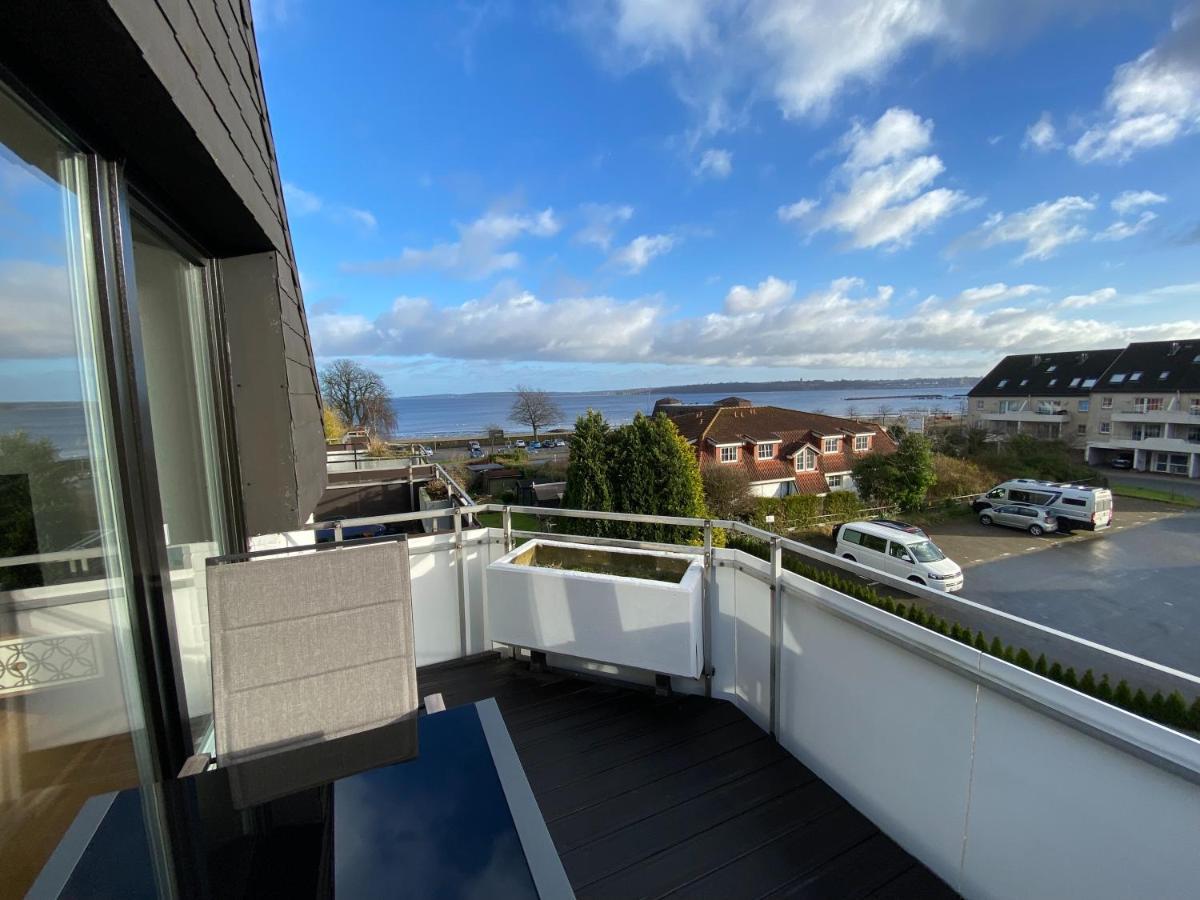 Beach House II - Penthousewohnung In Bestlage Mit Sonniger Dachterrasse Und Top Meerblick Harrislee Εξωτερικό φωτογραφία