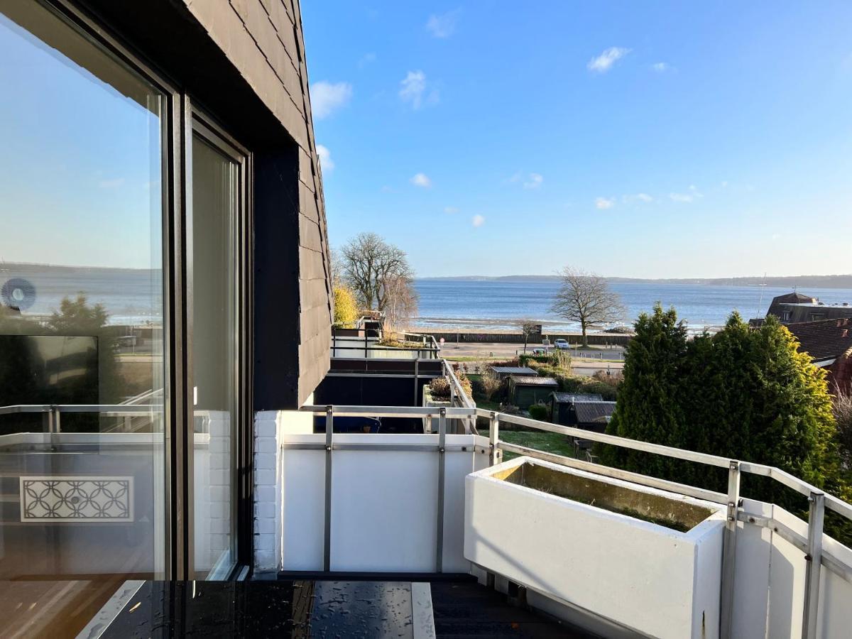 Beach House II - Penthousewohnung In Bestlage Mit Sonniger Dachterrasse Und Top Meerblick Harrislee Εξωτερικό φωτογραφία